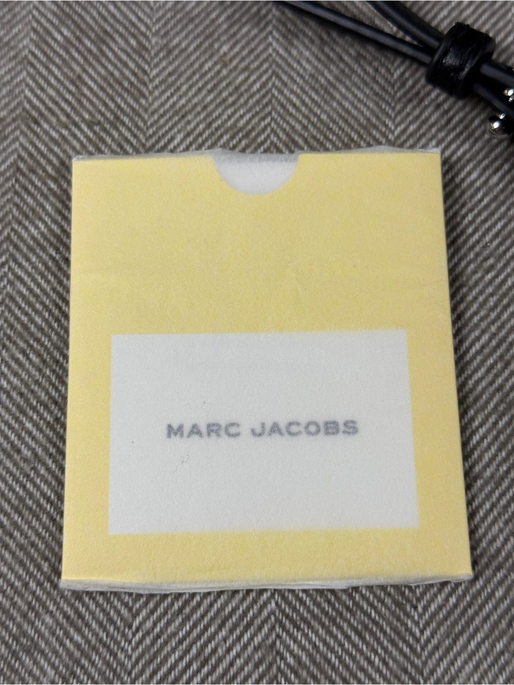 Marc Jacobs Monogram Leather Crossbody Tote Bag in White & Black - Picture 15 of 16